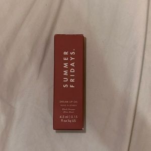 Never opened, Summer Fridays lip oil in BLUSH DREAMS